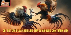 Chi tiết về chủ đề lựa chọn link xem đá gà đúng SV388