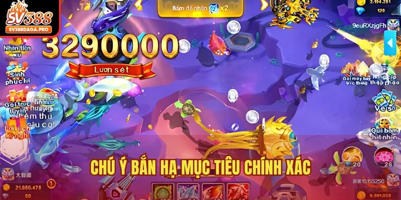 Chú ý bắn hạ mục tiêu chính xác