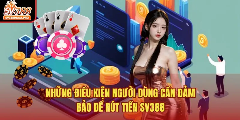 Những điều kiện người dùng cần đảm bảo để rút tiền SV388