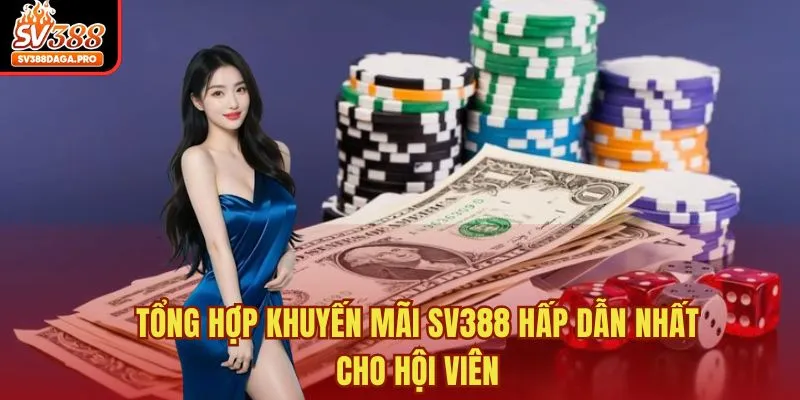 Tổng hợp khuyến mãi SV388 hấp dẫn nhất cho hội viên